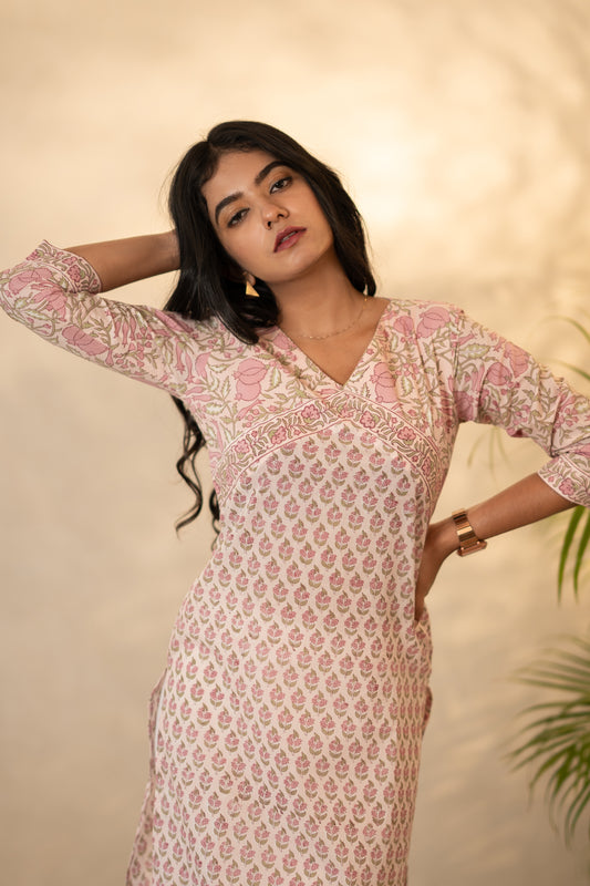 Cotton Printed Kurti