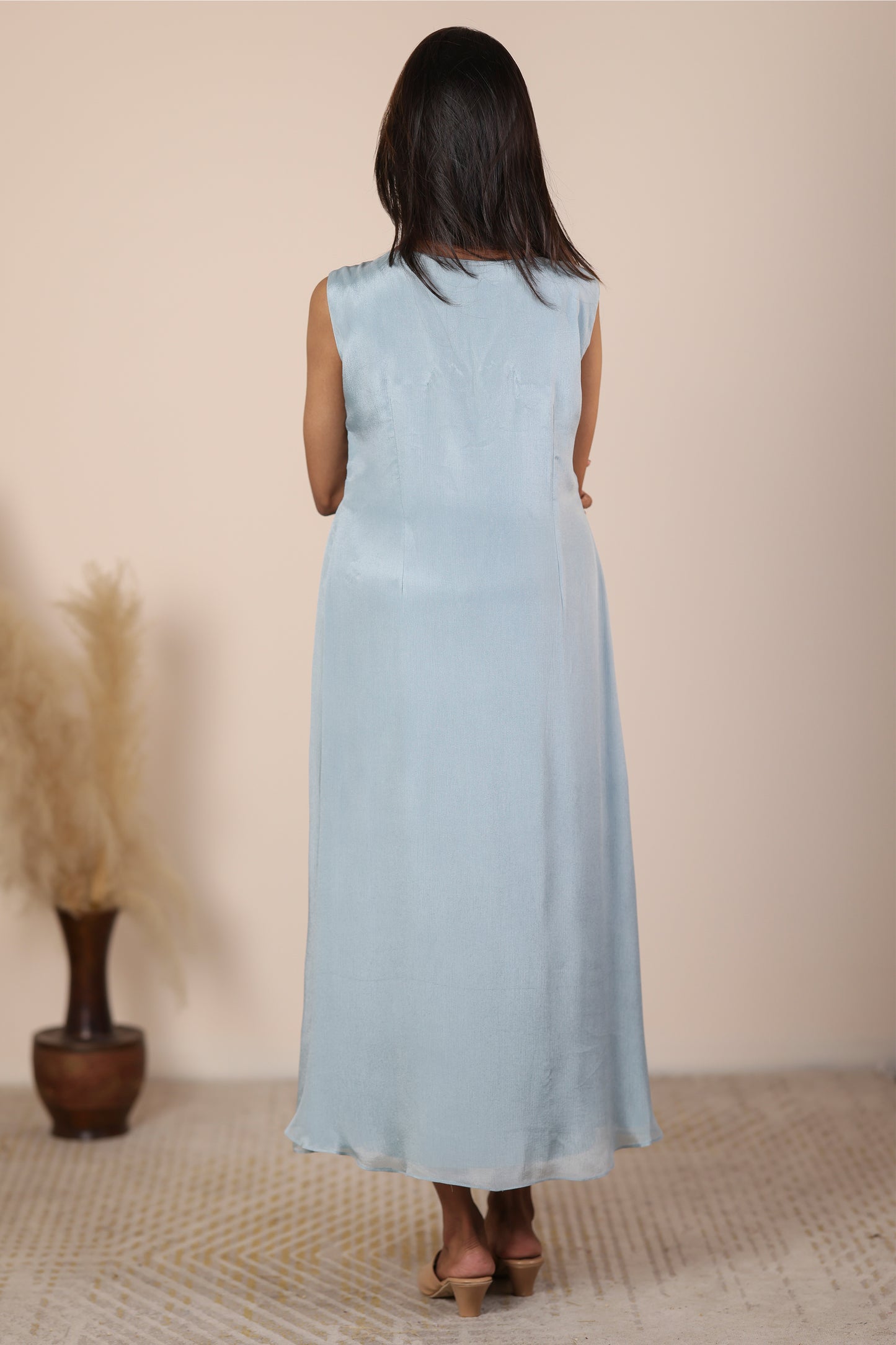 Paris Blue Chinnon Frock