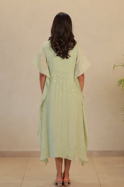 Pista green Kaftan