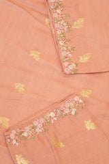 Chiniya Silk Semi- Stitched Salwar Set