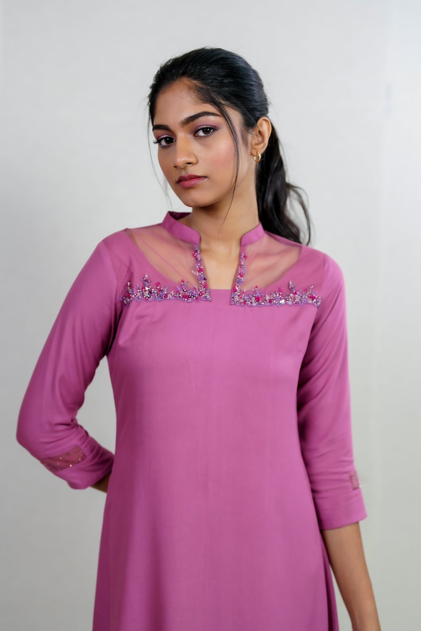 PARIS ORCHID PINK KURTI