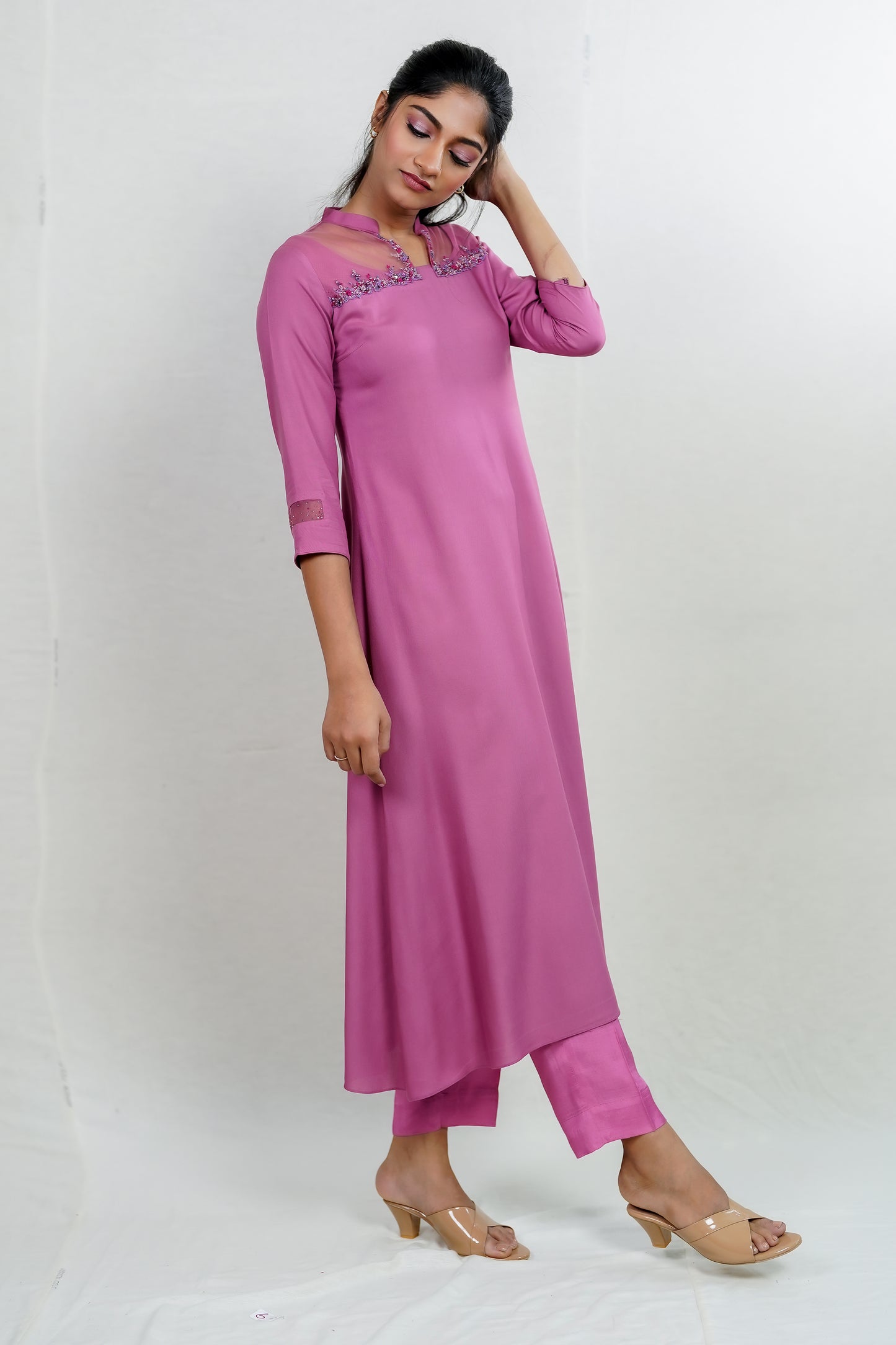 PARIS ORCHID PINK KURTI