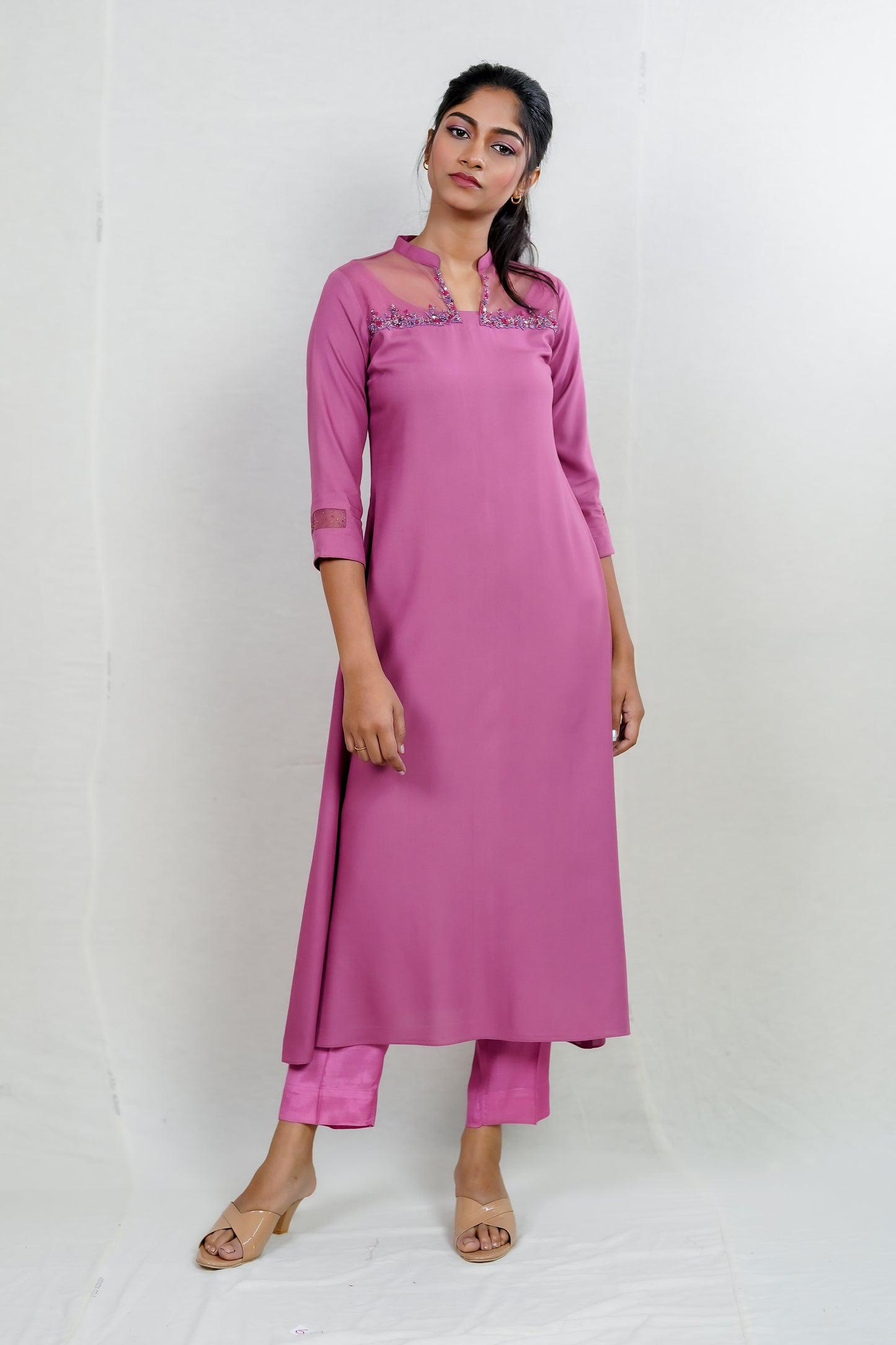 PARIS ORCHID PINK KURTI